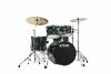 TAMA Stagestar Drum Set 5 pcs (20 BD) - Black Night Sparkle/Chrome HW + MEINL Cymbals BCS Cymbal Set